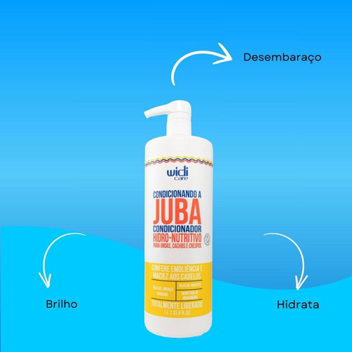 Widi Care Condicionando A Juba Condicionandor 1l