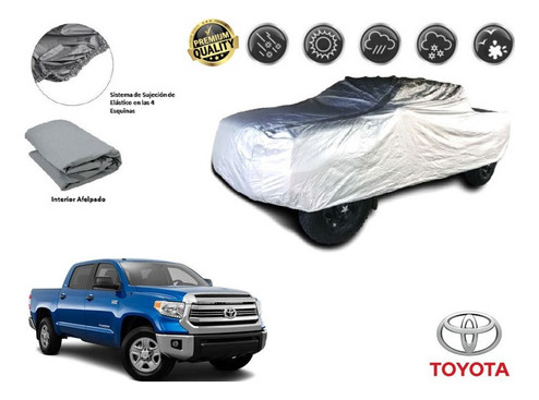 Funda Car Cover Afelpada Premium Toyota Tundra 2016