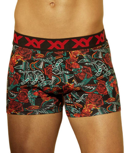 Boxer Hombre X 3 Calzoncillo Xy Cromosoma Elastizados - 