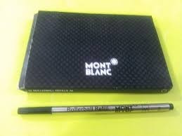 Repuesto Roller Ball Mont Blanc Negro Medio