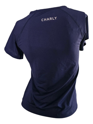 Playera Deportiva Charly Para Dama 5018216 Azul / Oscuro
