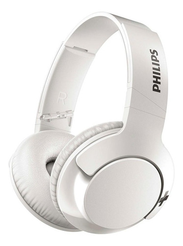 Fone De Ouvido Sem Fio Philips Bass+ Haste Dobrável Branco