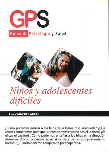 Libro Gps Guías De Psicología Y Salud Niños Y Adolescentes D