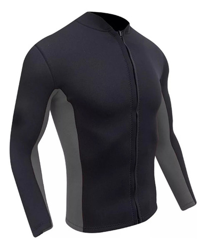 2mm Long Sleeve Premium Neoprene Jacket With Zipper