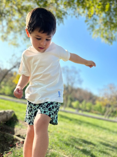 Short Niño Con Elástico 100% Algodón Alfonsino