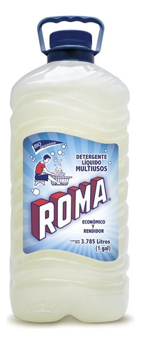 Detergente Roma 3.785 Lts 4 Pzas