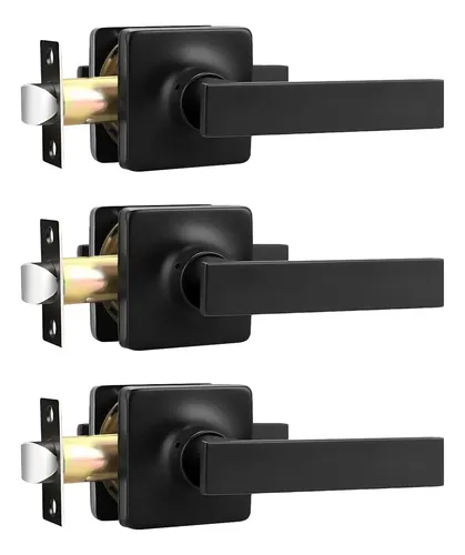 Cerrojo De 3 Palancas Dale Hardware Latón Pulido | 63mm O 75mm, Reversible Fácil | Incluye Llave Y Accesorios