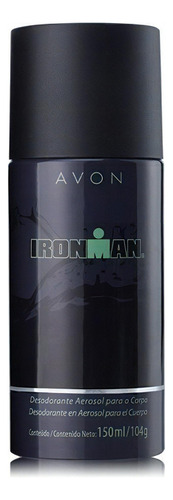Perfume Spray Ironman Champion Amarillo Avon