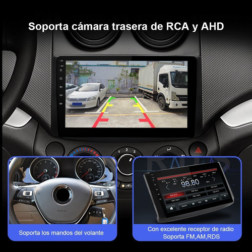 Estéreo 2g+32g Android 11 For Chevrolet Aveo 2009-2017 Ahd