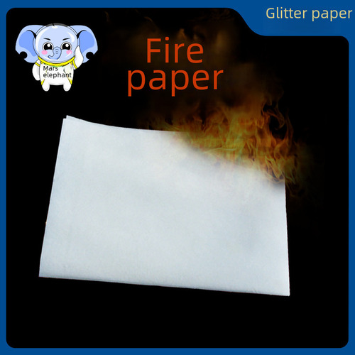 Papel Mágico De Llama Chispeante 20cm 25cm Xiao Zhang
