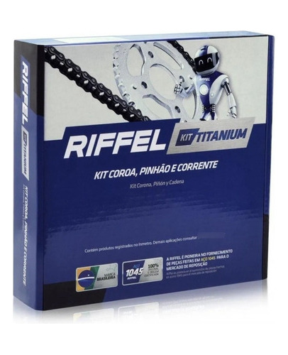 Kit Transmision Riffel Honda Tornado Xr 250 Moto Riderpro ®