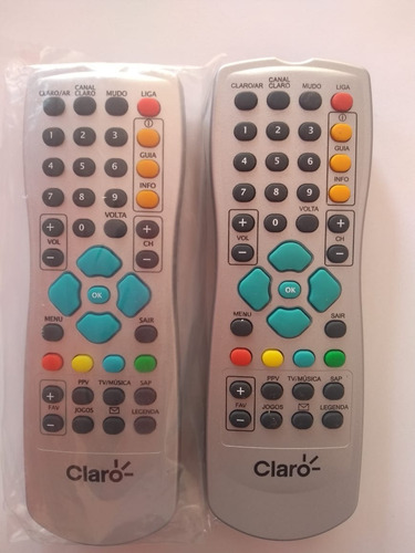 Controle Remoto Claro Tv ( Kit 5 Controles )