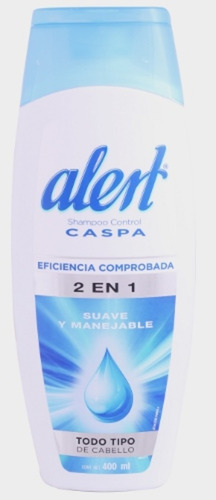 Shampoo Alert 2 En 1 400ml