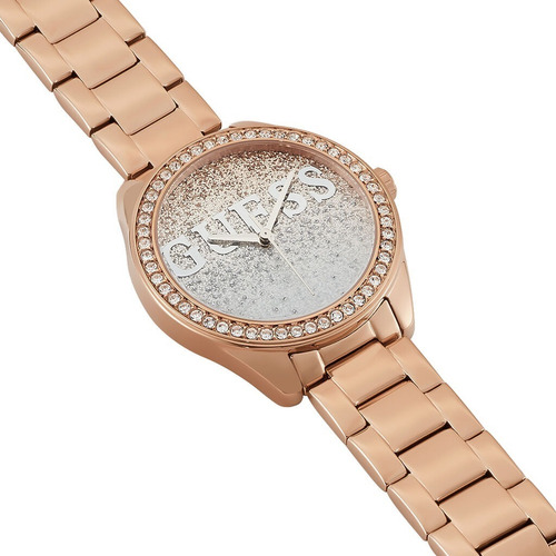 Relógio Guess W0987l3 Glitter Original Completo Com Caixa