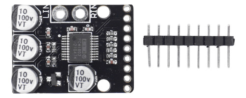 Convertidor A/d Estéreo De Audio Pcm1802, Decodificador Adc