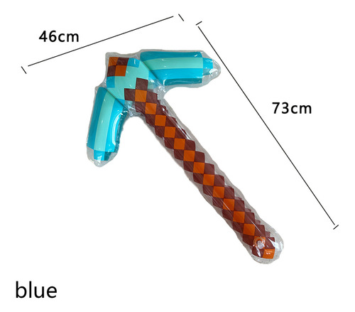 Minecraft Weapon Balloon Pvc Props Decoration Game 4pcs