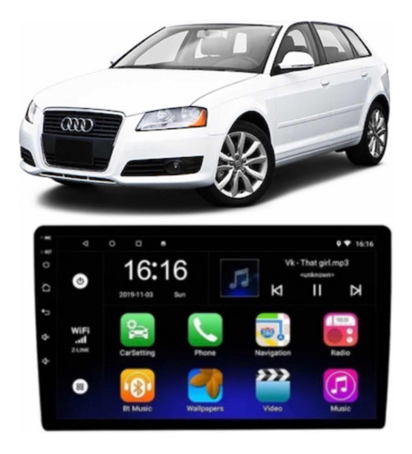 Multimedia Android Audi A3 Wifi Waze Youtube Cámara Reversa