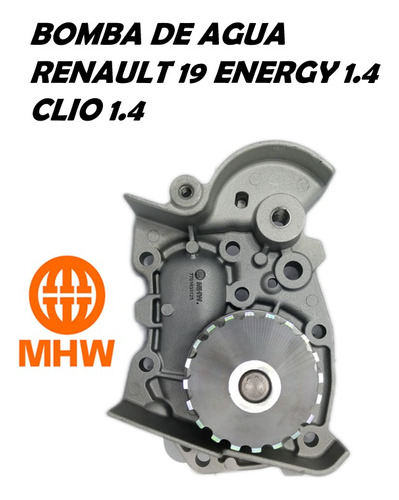 Bomba De Agua Renault 19 Energy 1.4/clio 1.4