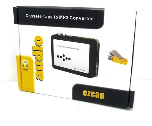 Convertidor Grabador De Cassette A Mp3 Ezcap 231 AnaLG/digit