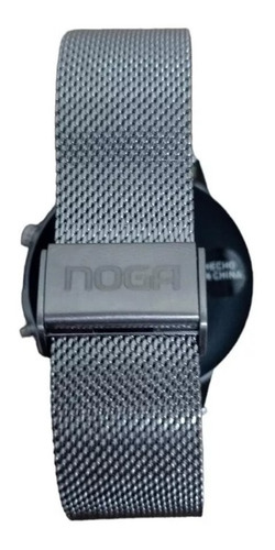 Imagen 6 de 6 de Smartwatch Reloj Inteligente Noga Ng-sw08 Metal Plateado Csi