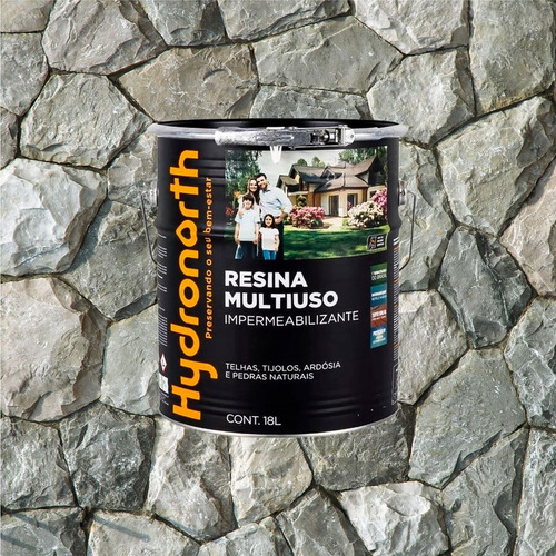 Resina Multiuso Concreto Piso Pedra Parede Telhado