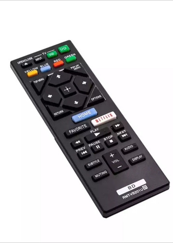 Control Remoto Para Bluray Sony Botón Netflix Rmt-vb201u 