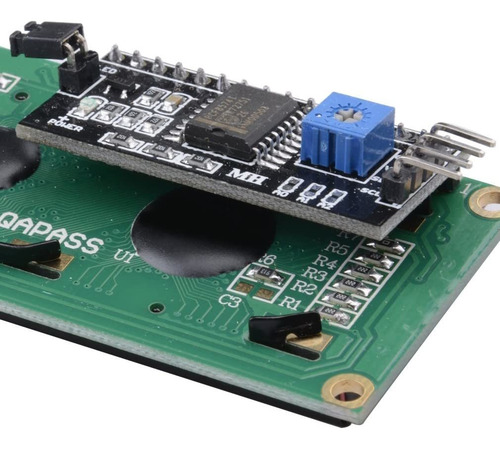 Qunqi Iic / I2c / Twi 1602 - Módulo De Pantalla Lcd Con Retr