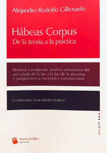 Hábeas Corpus De La Teoría A La Practica Cilleruelo