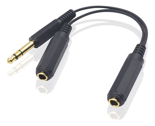 Cable De Audio Estéreo Trs Divisor Y De 1/4, 8 Pulgada...