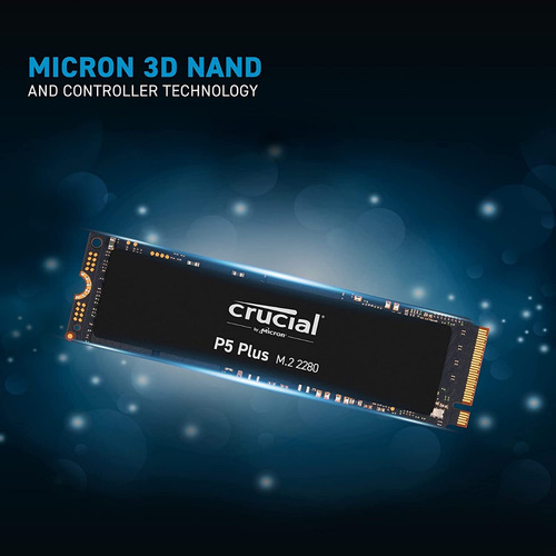Imagen 5 de 7 de Ssd Crucial P5 Plus 1tb Pcie M.2 2280ss - Ct1000p5pssd8