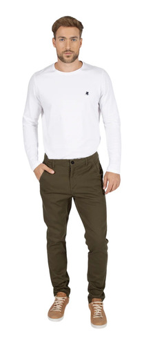 Pantalon Chino Hombre Oxford Polo Club Wyatt