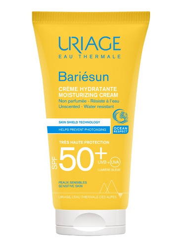 Bariésun Crema Hidratante Spf50+ Sin Perfume 50ml De Uriage