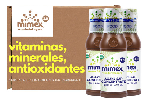 Mimex 3 Botellas, Envío Gratis, Somos Fabricantes