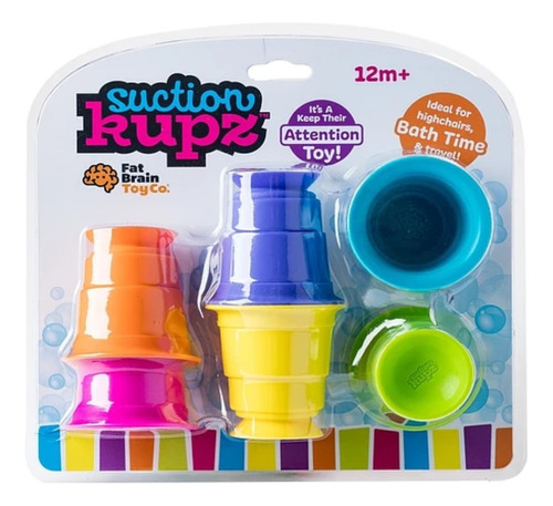 Juguete Vasos De Construcción Suction Kupz