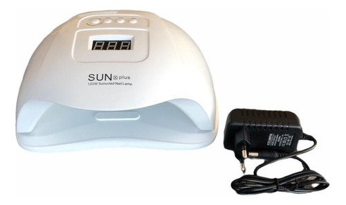 Cabine Sun X Plus 120w Led Uv Potencia Estufa Unhas Gel Nail Cor Branco 110V/220V