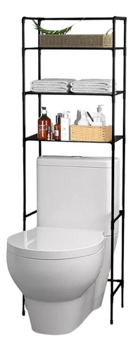 Organizador Para Baño Rack Estante Sanitario Mueble Toallero