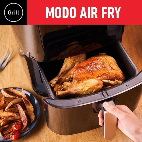Freidora De Aire Digital Easy Fry Y Grill 2 En 1 Con 8 Menús