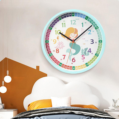 Reloj De Enseñanza De 10 Pulgadas Para Aprender A Contar La