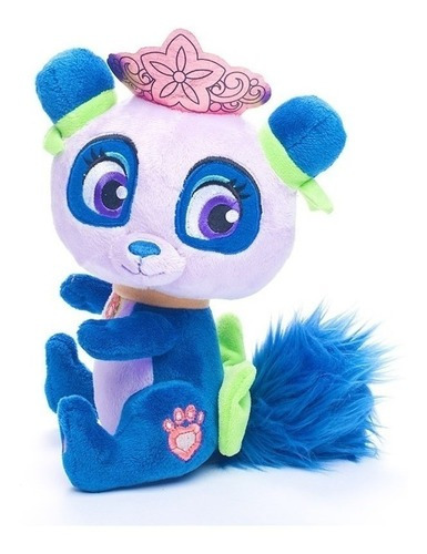Mascota De Las Princesas - Panda Azul - Peluche