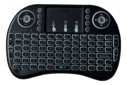 Mini Teclado Inalámbrico Con Teclado Táctil Smart/tv Box/ord