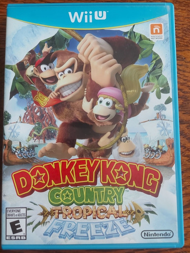 Donkey Kong Country Tropical Freeze Original Físico Wii U