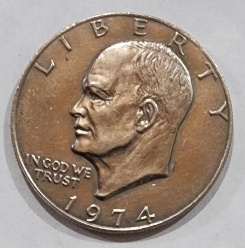 Moneda One Dollar - Eisenhower 1974 Usa
