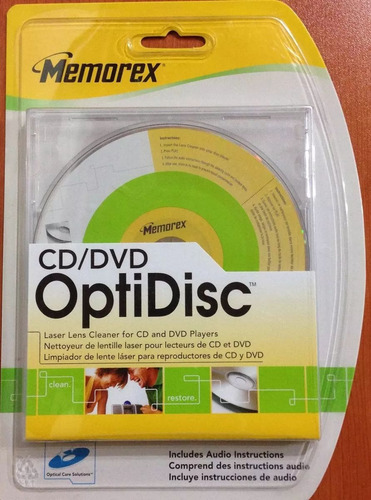 Memorex Cd/dvd Optidisc Lens Cleaner