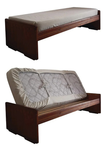 Funda Ajustable Cubre Colchon Sillon Cama Diván Pana 1 Plaza Elegir Color De La Carta Y Enviar Por Mensajeria De La Compra Pana 1 Plaza