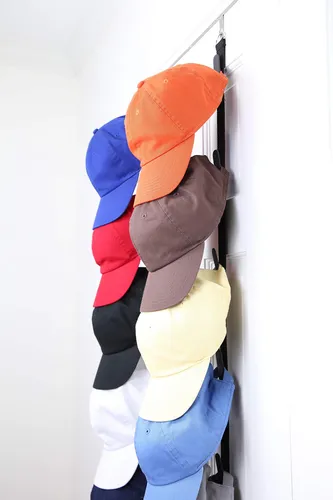 Perchero Y Organizador De 18 Gorras Para Puertas