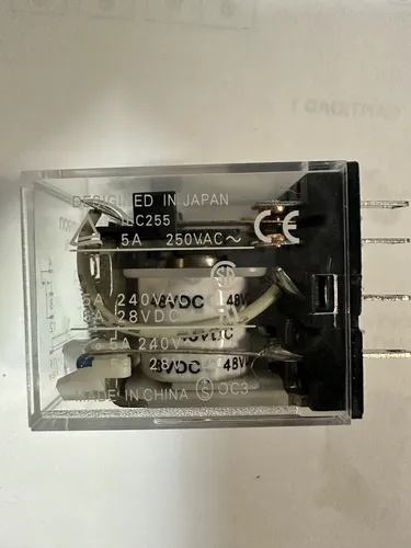 Rele Relay Omron 24vdc / 48vdc / 2 Inversores / 4 Inversores