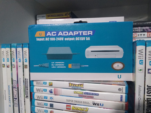 Fuente De Poder Directo 220v Wii U, Transformador Wiiu Wii U