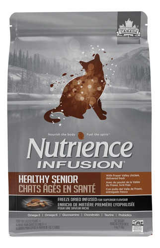 Alimento Para Gato Nutrience Infusion Senior En Bolsa De 5kg