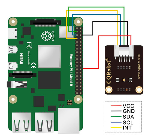 Sensor De Luz Ambiental Tsl25911fn Compatible Con Raspberry