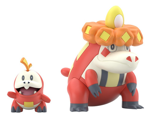 Pokemon Figura Scale World Fuecoco & Crocalor Bandai